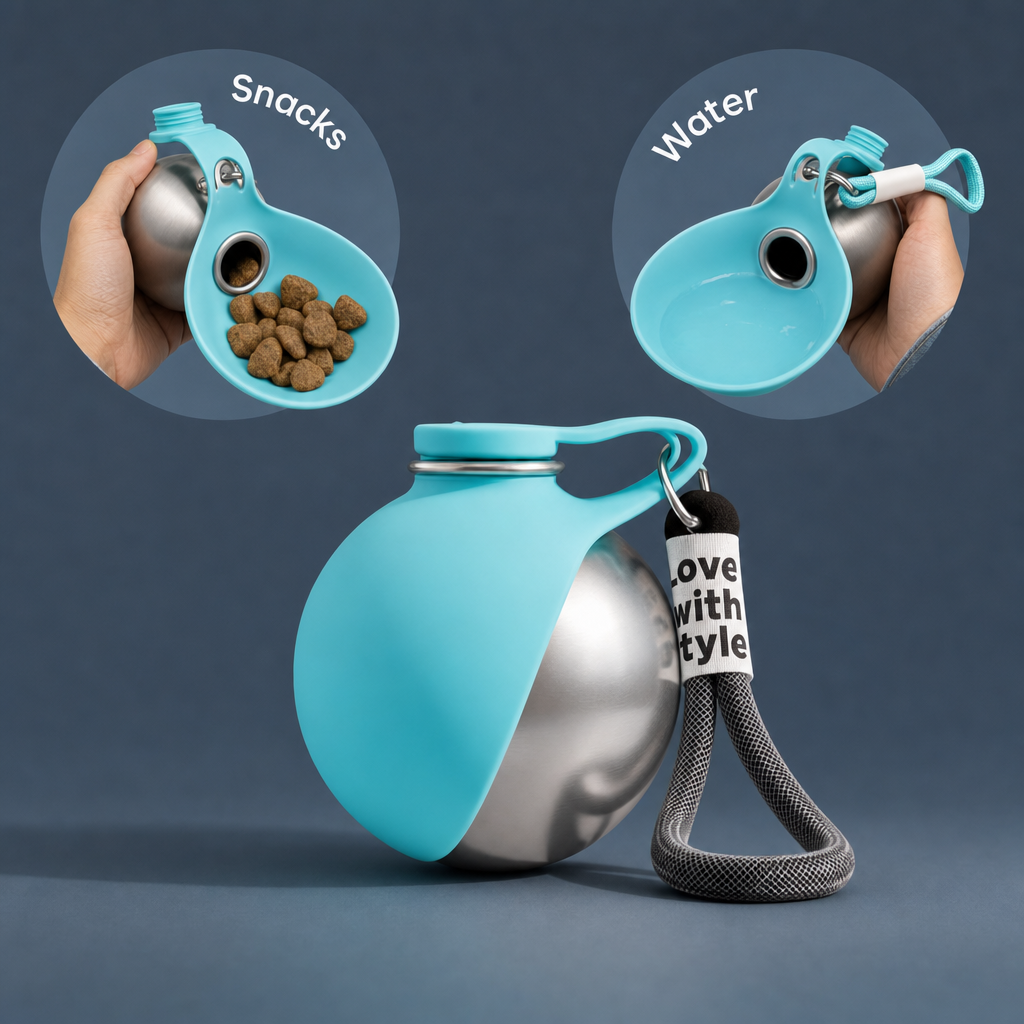 Parkpup Water Bottle & Bowl